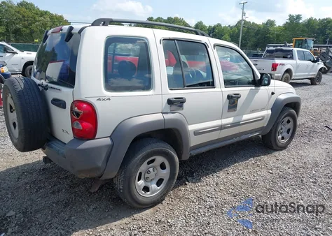 2002 Jeep Liberty Sport из США, поврежденный, VIN 1J4GL48K72W146361